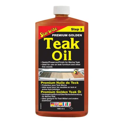 Star Brite Premium Golden Teak Oil 3,79 Lodní teakový olej, čistič teaku