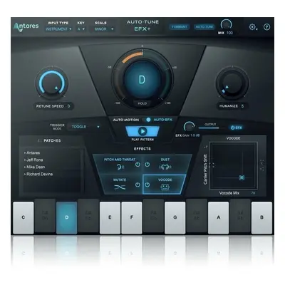 Antares Auto-Tune EFX+ w/ 1-Year of Auto-Tune Producer (Digitální produkt)