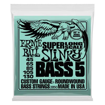 Ernie Ball Slinky Super Long Scale Struny pro 5-strunnou baskytaru