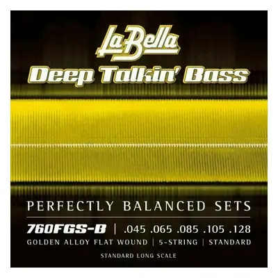 La Bella 760FGS-B Deep Talkin' Bass Standard Struny pro 5-strunnou baskytaru