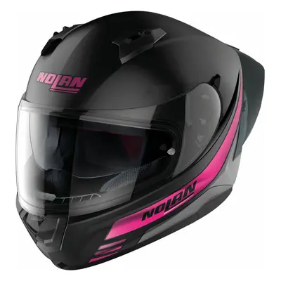 Nolan N60-6 Sport Outset Flat Black Fushia Přilba