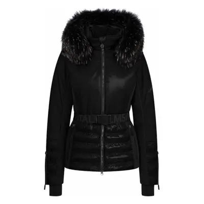 Sportalm Oxford Womens Jacket with Fur Black Lyžařská bunda