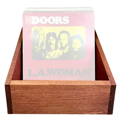 Music Box Designs A Vulgar Display of Vinyl 12" Vinyl Storage Box na LP desky Rosewood