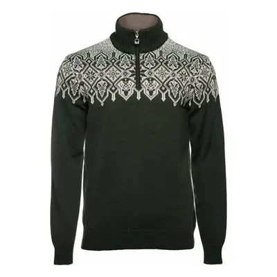 Dale of Norway Winterland Mens Merino Wool Sweater Dark Green/Off White/Mountainstone Svetr