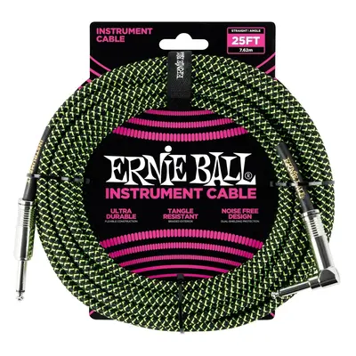 Ernie Ball P06066 7,5 m Rovný - Lomený Nástrojový kabel