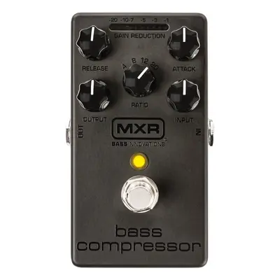 Dunlop MXR M87B Bass Compressor Blackout Series Baskytarový efekt