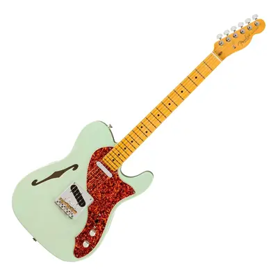 Fender FSR American Professional II Telecaster Thinline MN Transparent Surf Green Elektrická kyt