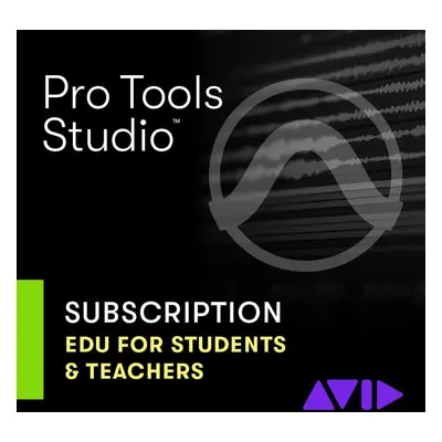 AVID Pro Tools Studio Annual Paid Annual Subscription - EDU (Digitální produkt)