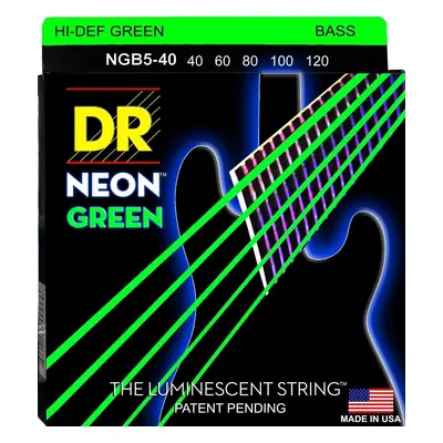 DR Strings NGB5-40 Struny pro 5-strunnou baskytaru