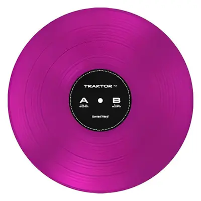 Native Instruments Traktor Control Vinyl DVS/Timecode Neon Pink Transparent