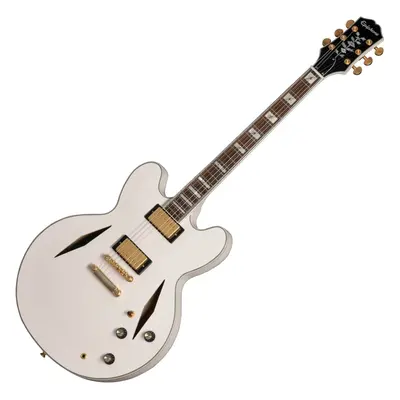 Epiphone Emily Wolfe Sheraton White Wolfe Aged Bone White Semiakustická kytara