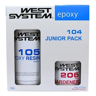 West System Junior Pack Slow 105+206 Transparent g Přípravek k laminování