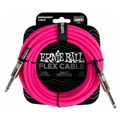 Ernie Ball Flex Instrument Cable Straight/Straight m Rovný - Rovný Nástrojový kabel