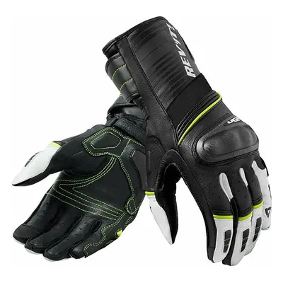 Rev'it! Gloves RSR Black/Neon Yellow Rukavice