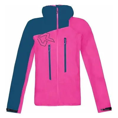 Rock Experience Mt Watkins 2.0 Hoodie Woman Super Pink/Moroccan Blue Outdorová bunda