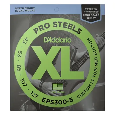 D'Addario EPS300-5 Struny pro 5-strunnou baskytaru