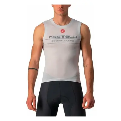 Castelli Active Cooling Sleeveless Funkční prádlo-Tílko Silver Gray