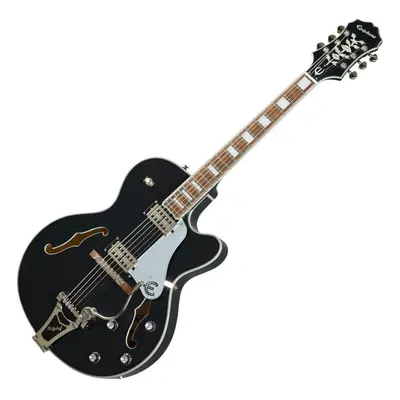 Epiphone Emperor Swingster Black Aged Gloss Semiakustická kytara