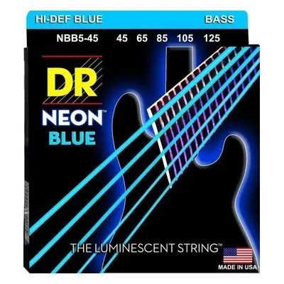 DR Strings NBB5-45 Struny pro 5-strunnou baskytaru