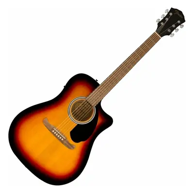 Fender FA-125CE Sunburst Elektroakustická kytara Dreadnought