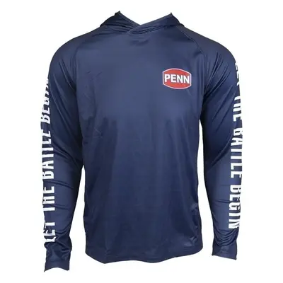 Penn Tričko Pro Hooded Jersey Marine Blue