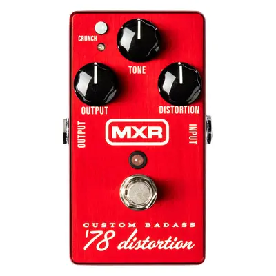 Dunlop MXR M78 Custom Badass Distortion Kytarový efekt