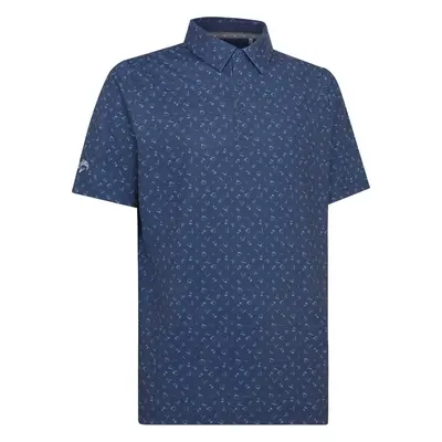 Callaway All Over Drive Mens Peacoat Polo košile