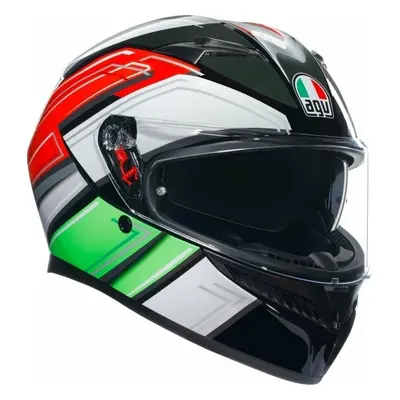 AGV K3 Wing Black/Italy Přilba