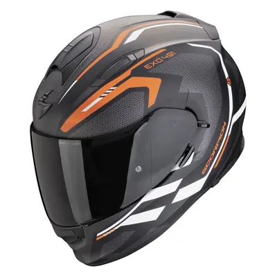 Scorpion EXO KRIPTA Matt Black/Orange/White Přilba