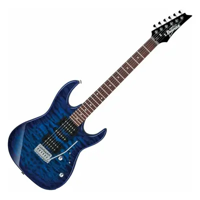 Ibanez GRX70QA-TBB Transparent Blue Burst Elektrická kytara