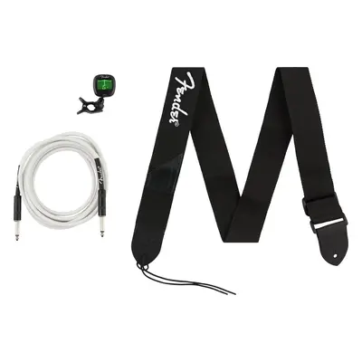 Fender Accessories Bundle Pack Cable Tuner Strap Kytarový pás