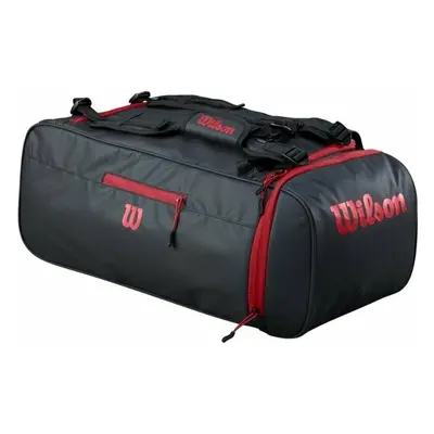 Wilson Duffle Bag Black/Red Tenisová taška