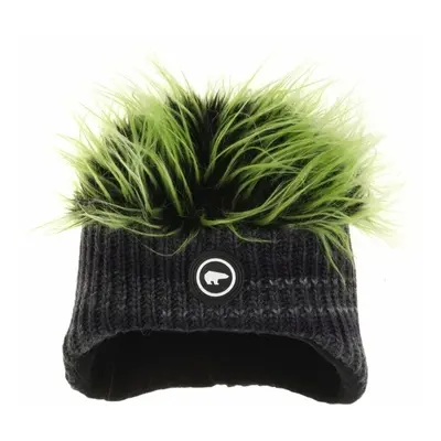 Eisbär Keke Cocker Kids Beanie Grey/Dark Grey/Spring Green Čepice