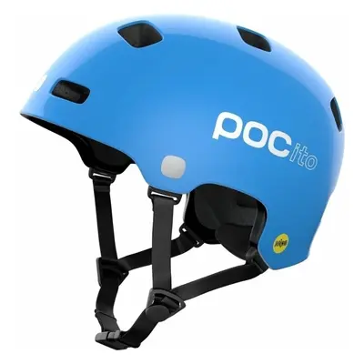 POC POCito Crane MIPS Fluorescent Blue Dětská cyklistická helma