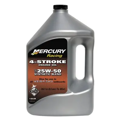 Quicksilver Racing 4-Stroke Marine Oil Synthetic Blend 25W-50 L Lodní motorový olej