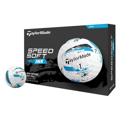 TaylorMade Speed Soft Ink Blue Golfové míčky