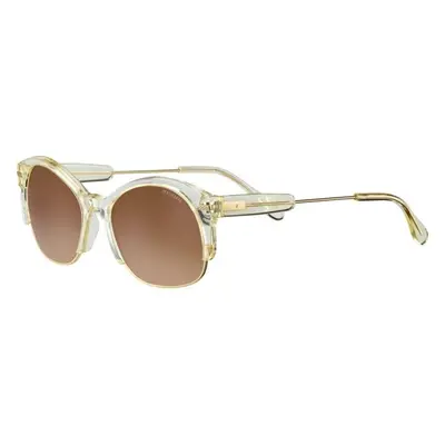 Serengeti Vinta Shiny Bold Gold Champagne Translucide/Mineral Polarized Drivers Gradient Lifesty