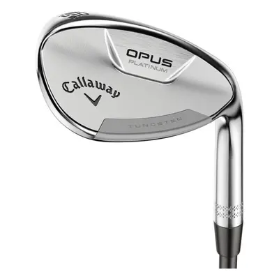 Callaway Opus Platinum Chrome Golfová hole - wedge Levá ruka 56° 12° Ocel Wedge Flex