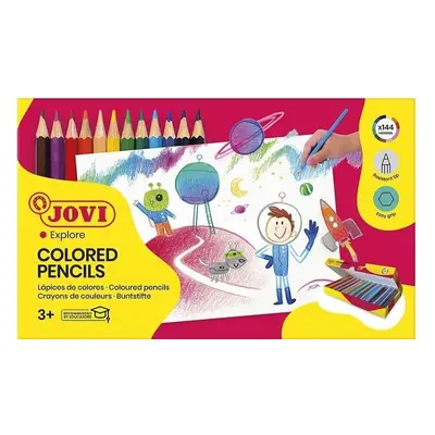 Jovi Wooden Pencils Sada barevných tužek pcs