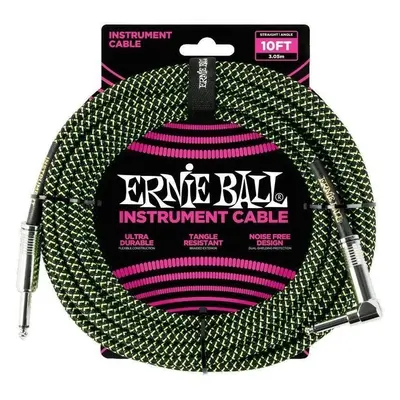 Ernie Ball P06077-EB m Rovný - Lomený Nástrojový kabel