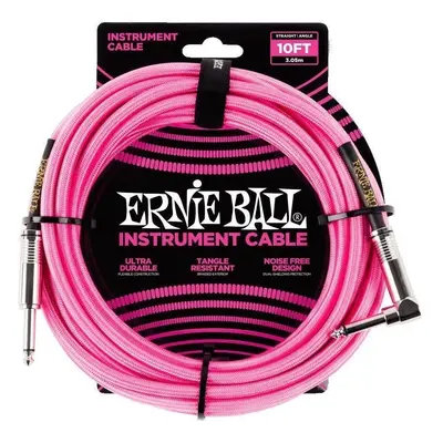 Ernie Ball P06078-EB m Rovný - Lomený Nástrojový kabel