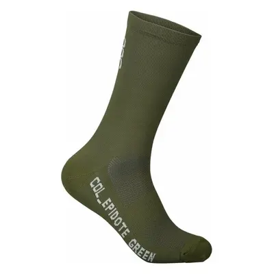 POC Vivify Sock Long Epidote Green Cyklo ponožky