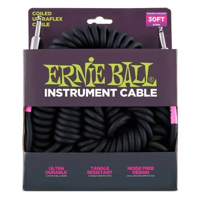 Ernie Ball P06044 m Rovný - Rovný Nástrojový kabel