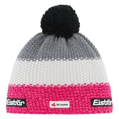 Eisbär Star Pompon SKA Beanie Flecked Pink/White/Grey Čepice