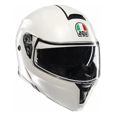 AGV Streetmodular Matt Materia White Přilba