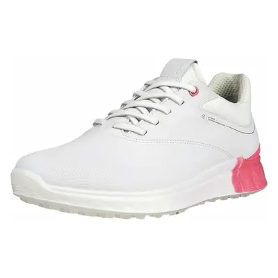 Ecco S-Three White/Bubblegum Dámske golfové boty