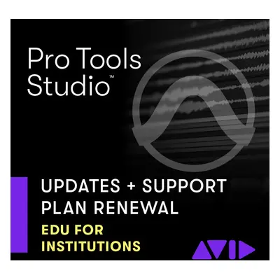 AVID Pro Tools Studio Perpetual Annual Updates+Support - EDU Institution (Renewal) (Digitální pr