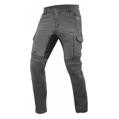 Trilobite Acid Scrambler Grey W38/L32 Džíny na motorku