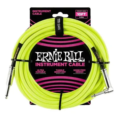 Ernie Ball P06080-EB m Rovný - Lomený Nástrojový kabel