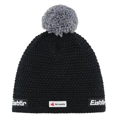 Eisbär Jamie Pompon SKA Beanie Black/Grey Čepice